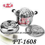 Stainless Steel Steame Pot (FT-1608)