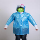 Custom Printed PVC Kid's Raincoat
