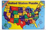 Wooden Map Puzzle USA Map Puzzle