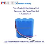 Hight Quality 11.1V 2.9ah Lithium Battery Pack for Electrical Toy