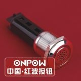 Onpow Buzzer Switch (LAS1-AGQ-SM, 19mm, CE, RoHS, REACH)