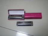 10 Holes Bruce Harmonica With Stainless Steel Cover (J-001) 