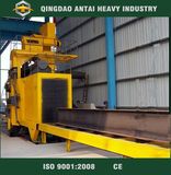 H Beam Shot Blasting Cleaning Machine with Rollor Conveyor