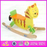 2015 Cute Wooden Rocking Horse Toy for Kids, Lovely Safe Eco-Friendly Sport Walking Horse Toy, Wooden Rocking Horse Toy Wjy-8003