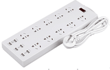 High Quality Power Outlet with USB Ports and Mixed Plugs