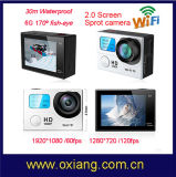 Dual Screen 1080P WiFi Sport Action HD Camera G3 Waterproof 30m Helmet Sport Action Camera Sj7000 Support 2MP/5MP/8MP/12MP