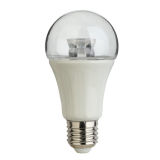 Transparent Cover, A60 LED Bulb Light, Light Guide Rod, Wide Angle, 10W, Cool Light