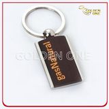 Fashion Design Laser Engraving Logo Wooden Key Chain