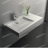 Modern Design Solid Surface Bathroom Mineral Casting Wash Basin/Sink (JZ9020)
