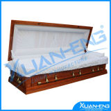 European Style Whoseale Cheap Wood Coffin
