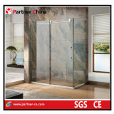 Fully Frameless Stainless Steel Square Shower Room (MA1131)