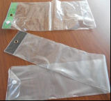 Soft Plastic Hair PVC Bags with Hair Card Insert