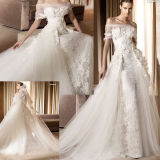 Exquisite Romantic Lace Wedding Dress (111166)