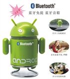 Bluetooth Android Robot Speaker with Micrphone, FM Function, TF Support Portable Wireless Mini Speakers