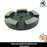 4'' Concrete Polishing Pad Metal Velcro with 5 Segments