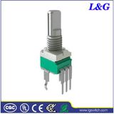 Automotive Audio Volume Adjustment 9mm Metal Shaft Rotary Potentiometer