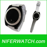 Silicone Fashion LED Touch Alloy Watches (NFSP327)