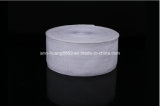 80mm White Ladder Pattern Polyester Ribbon for Garment Accessories