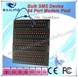 64 Port GSM Modem Pool Support SMS, MMS, Ussd, Stk