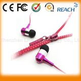 2015 Fashion in-Ear Zipper Earphone for Zip Earphone Wholesale