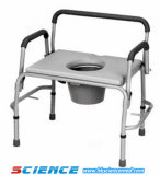 Drop Arm Wider Commode Chair (iron) Sc-2104