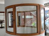 Aluminium Clad Wood Curved Casement Window (AW-ACW19)