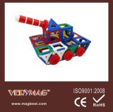 Children Building Plastic Toy, Magformers (MIXformers)