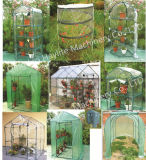 Luxury Greenhouse for Vegetable Flower Plant PVC PE Outdoor 2015 on Sale