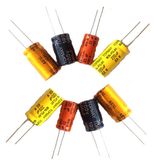 Bi-Polar Aluminum Electrolytic Capacitor 105c DIP Type