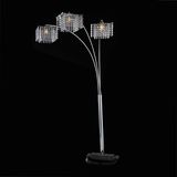 Chrome Chandelier Crystal Table Lamp T1167