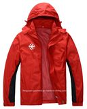 Chinese Red Style Windroof Jacket/Coat for Beer Factory, Good for Skiing, Diving, Skateboard, Ride