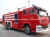 Water and Foam 6*4 Fire Fighting Truck