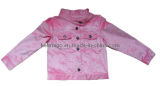 Lovely Pink 100% Cotton Girl Apparel with Long Sleeve