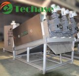 Techase Multi-Plate Screw Press: Patent Sludge Dewatering Technology & Own Brand