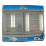 Display Cooler with Side by Side Glass Door