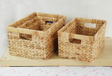 Hyacinth Woven Storage Basket