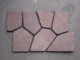 Natural Slate Flooring Tiles with Mesh for Paving