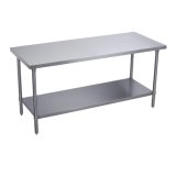 Two Tiers Stainless Steel Work Table