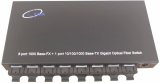 8port 1000 Base-Fx and 1 Port 10/100/1000 Base-Tx Ethernet Switch Apply FTTH FTTB