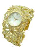 Fashion Lady Bangle Bracelet Crystal Watch