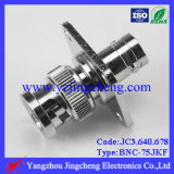 BNC Connector Male to Female with Flange 75 Ohm