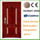 Simple Stely Steel Wooden Armored Door (YY-C02)