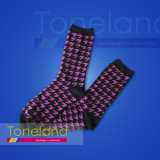Women Fashion Jacquard Normal Socks (WNE0037)