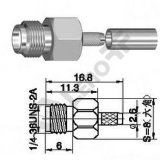 SMA Female Connector Crimping for Rg174 Coaxial Cable