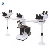 Latest Product Multi-Viewing Teaching Microscope with Five Heads