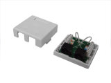 Wall Socket 2port with UTP Cat. 5e PCB Module