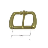 Custom Made Gold Plated Belt Buckle Manufacturer Pin Belt Buckle (4cm)