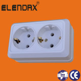 10/16A European Style Surface Mounted Power Wall Socket (S1210)
