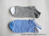 Man Stripes Cotton Ankle Socks (PTMS16061)