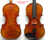Master Violin 4/4! Guarneri Del Gesu 1742 Cannone Violin Model! Antique Varnish! Vintage Style Violin! Nice Flame Violin